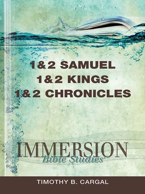 cover image of Immersion Bible Studies